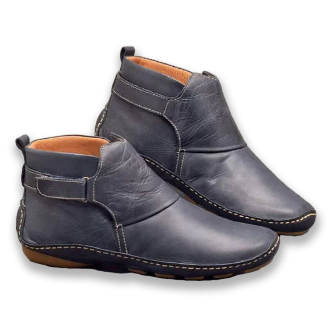Imitatleder Damen Stiefeletten EB