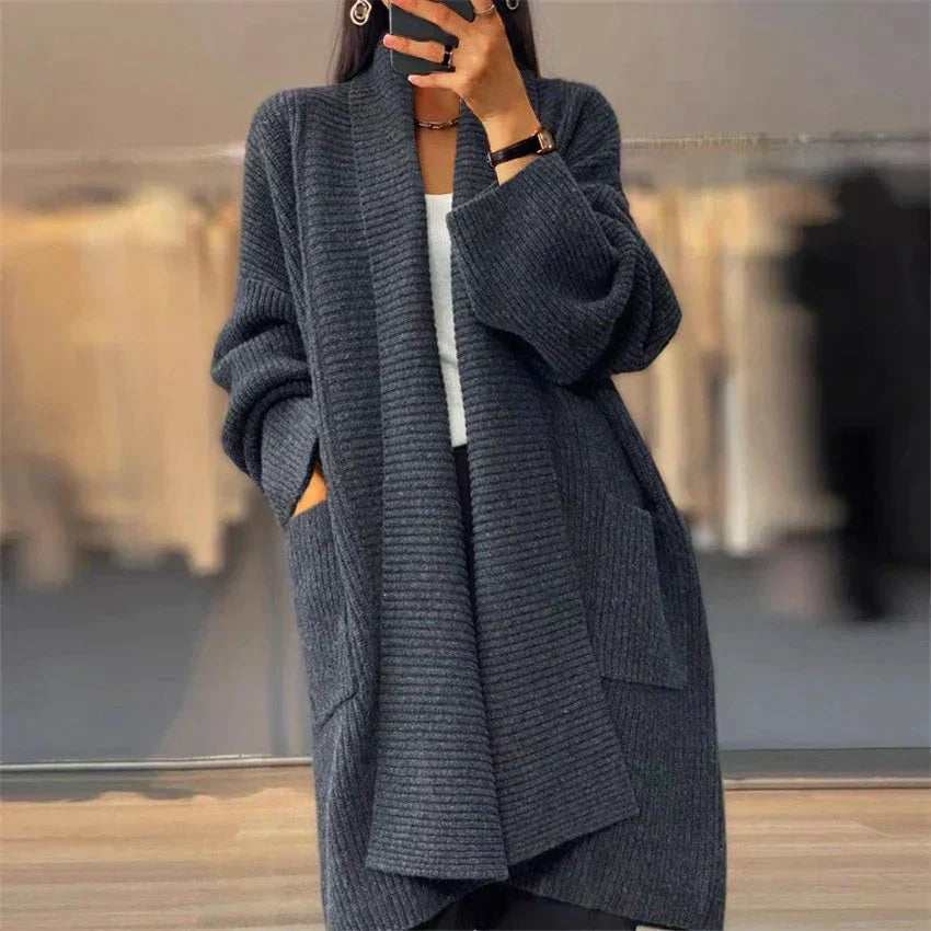EB | Klassische und Bequeme Allgemeine Strickjacke