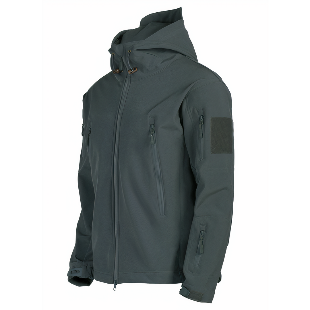 EB | Wasserdichte Militärjacke mit Kapuze