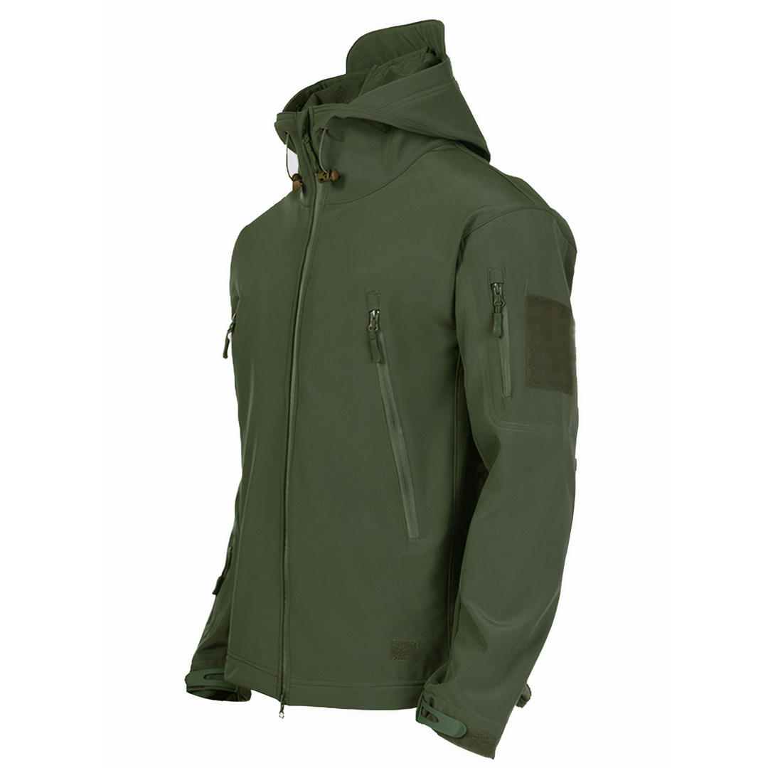 EB | Wasserdichte Militärjacke mit Kapuze