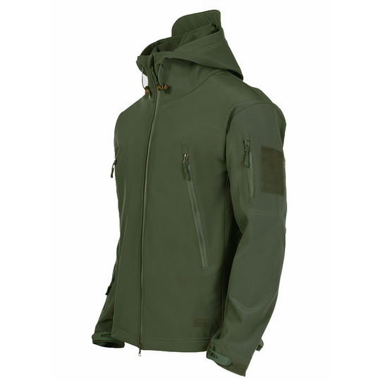 EB | Wasserdichte Militärjacke mit Kapuze