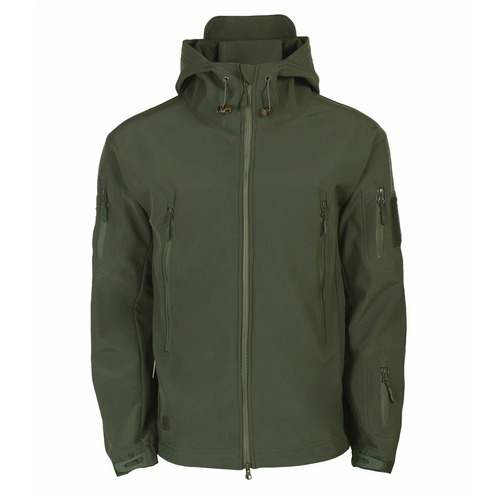 EB | Wasserdichte Militärjacke mit Kapuze