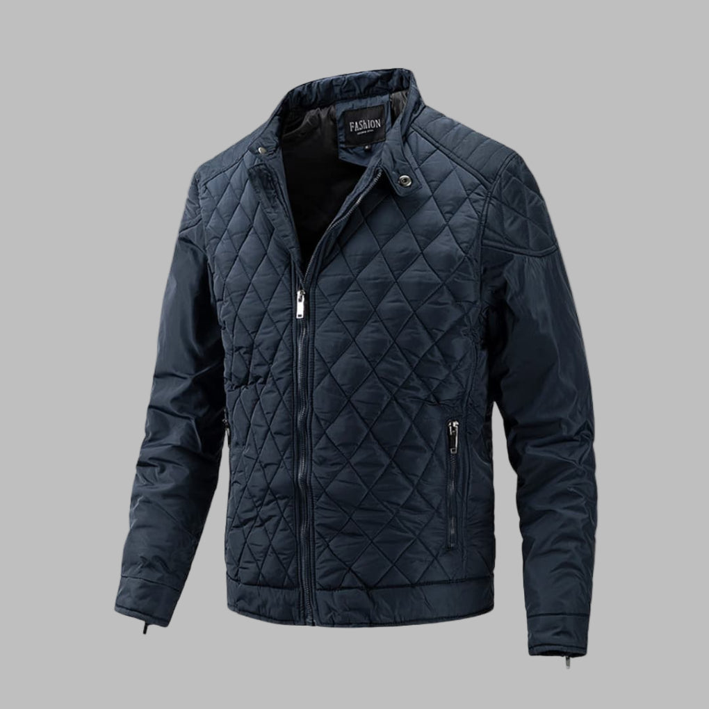 EB | Elegante Wattierte Jacke für Herren Im Übergangsstyle