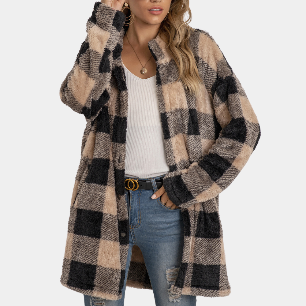 EB | Eleganter Karotrenner für Damen für die Wintersaison