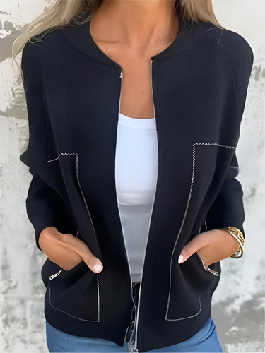 EB | Casual Langarm Reißverschlussjacke