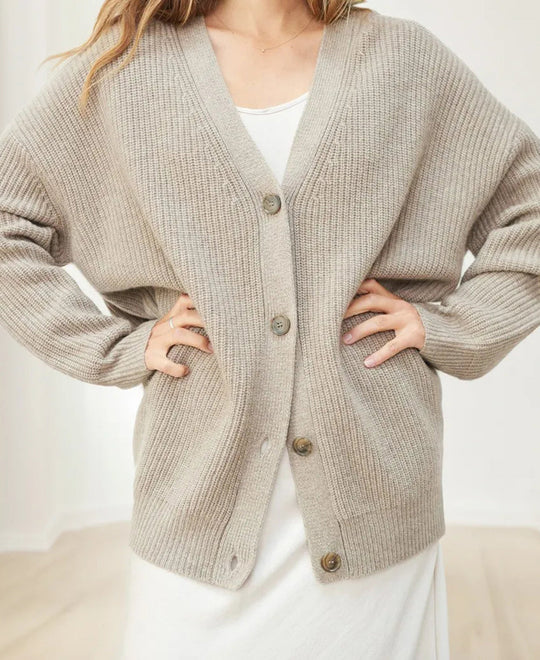 Kokon-Strickjacke