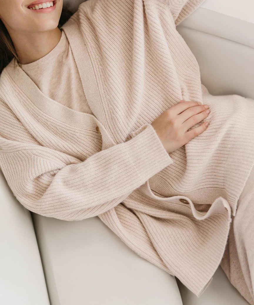 Kokon-Strickjacke