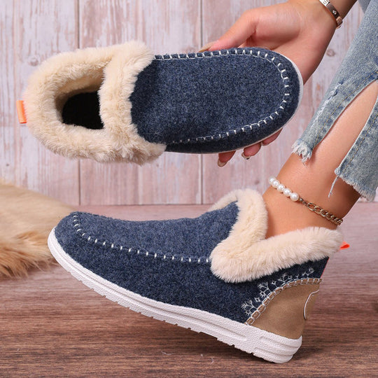 Warme Plüsch Schneestiefel EB