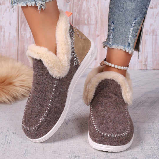 Warme Plüsch Schneestiefel EB