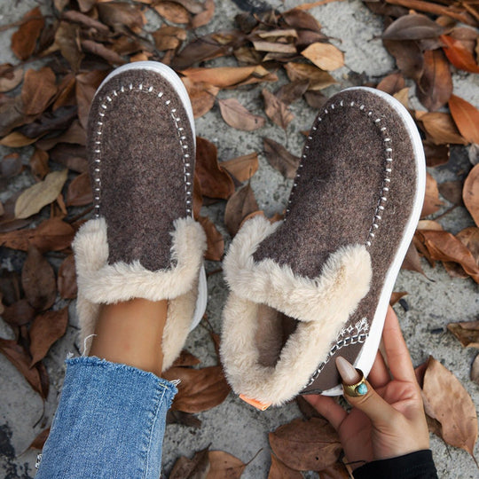 Warme Plüsch Schneestiefel EB