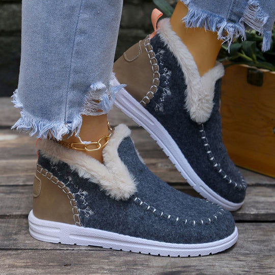 Warme Plüsch Schneestiefel EB