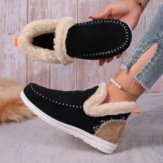 Warme Plüsch Schneestiefel EB