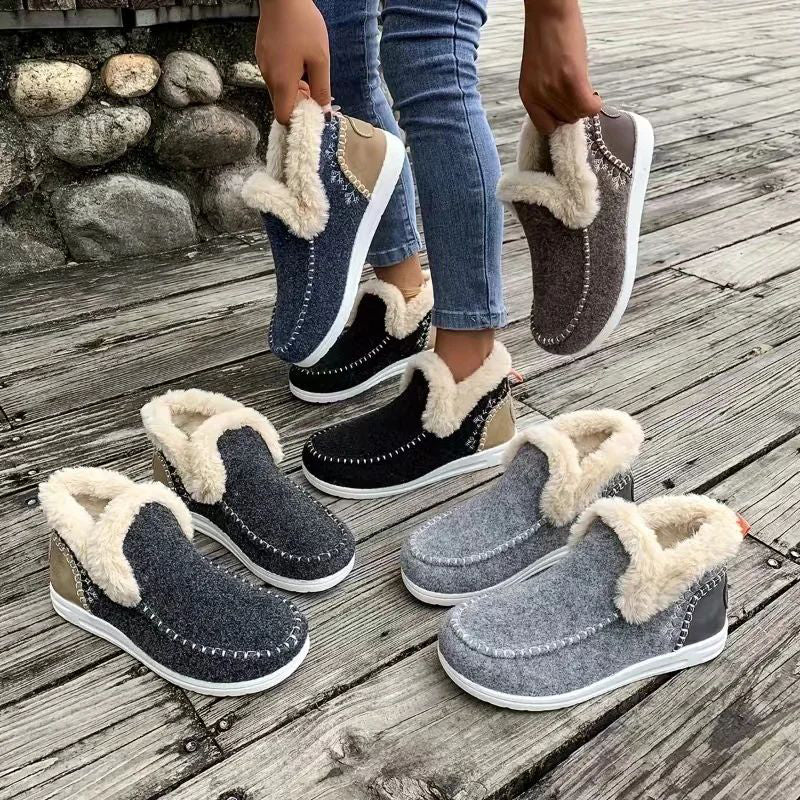Warme Plüsch Schneestiefel EB