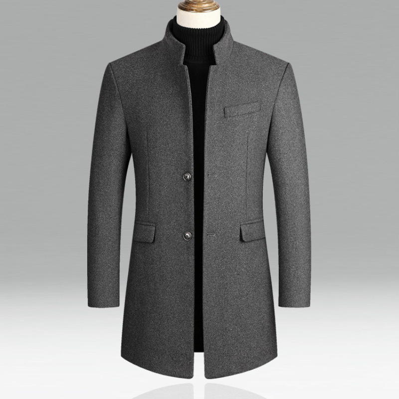 EB | Slim Fit Jacke Wolle Klassisch und Elegant