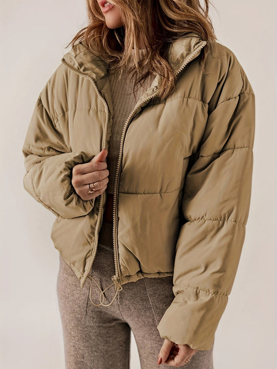 EB | Damen-Steppjacke mit Reißverschluss - Lässige Alltagsjacke für Sie