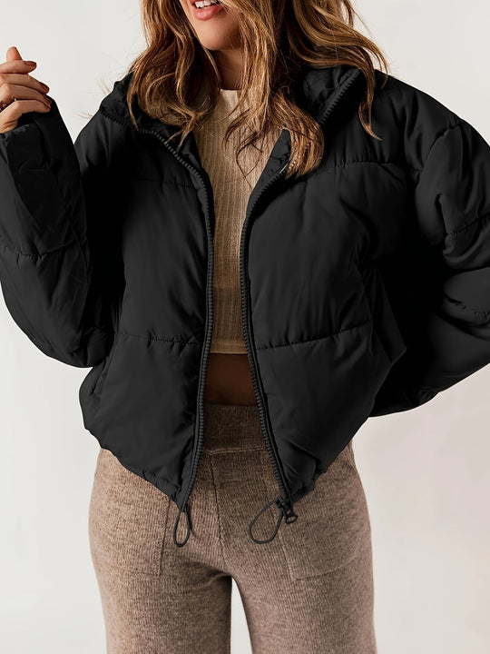 EB | Damen-Steppjacke mit Reißverschluss - Lässige Alltagsjacke für Sie