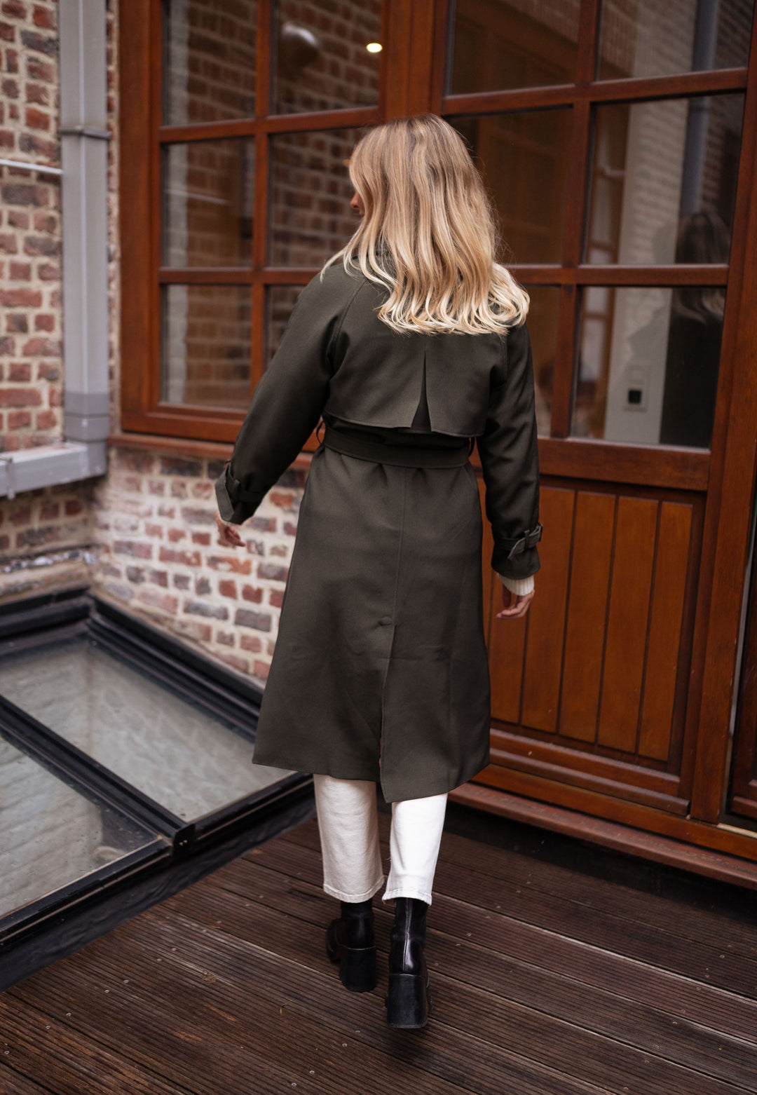 EB | Damen Doppelreiher Langmantel