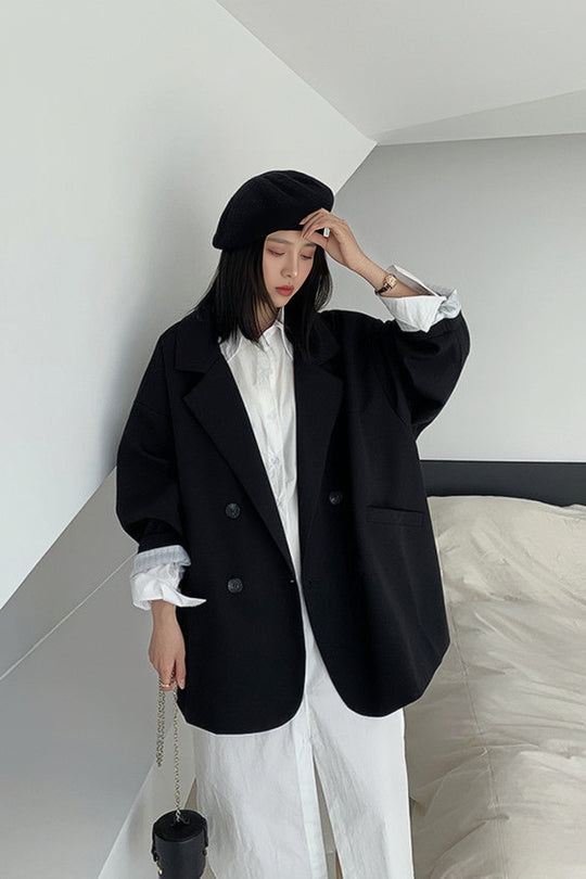 EB | Koreanische Version Lockerer Mantel