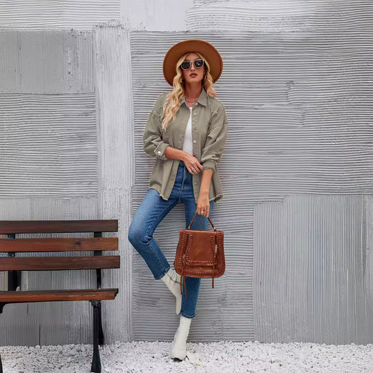 EB | Denimjacken mit Knöpfen, Herbst