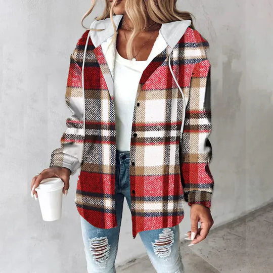 EB | Herbstjacke mit Kapuze und Reißverschluss, Warm