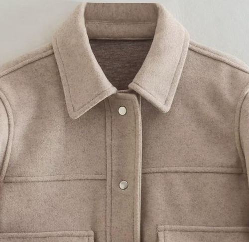 EB | Übergangsjacke Kurz mit Knöpfen und Taschen