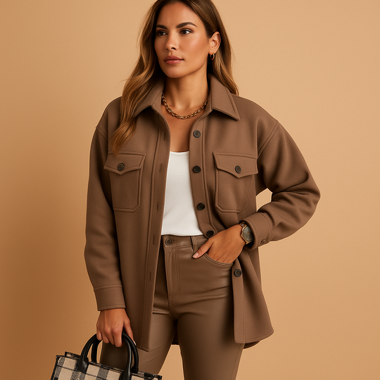 EB | Übergangsjacke mit Knöpfen und Taschen