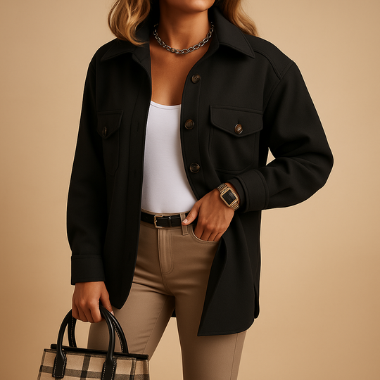 EB | Übergangsjacke mit Knöpfen und Taschen