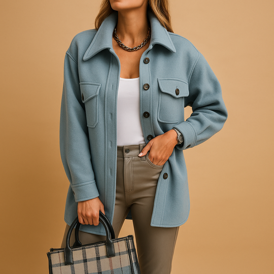 EB | Übergangsjacke mit Knöpfen und Taschen