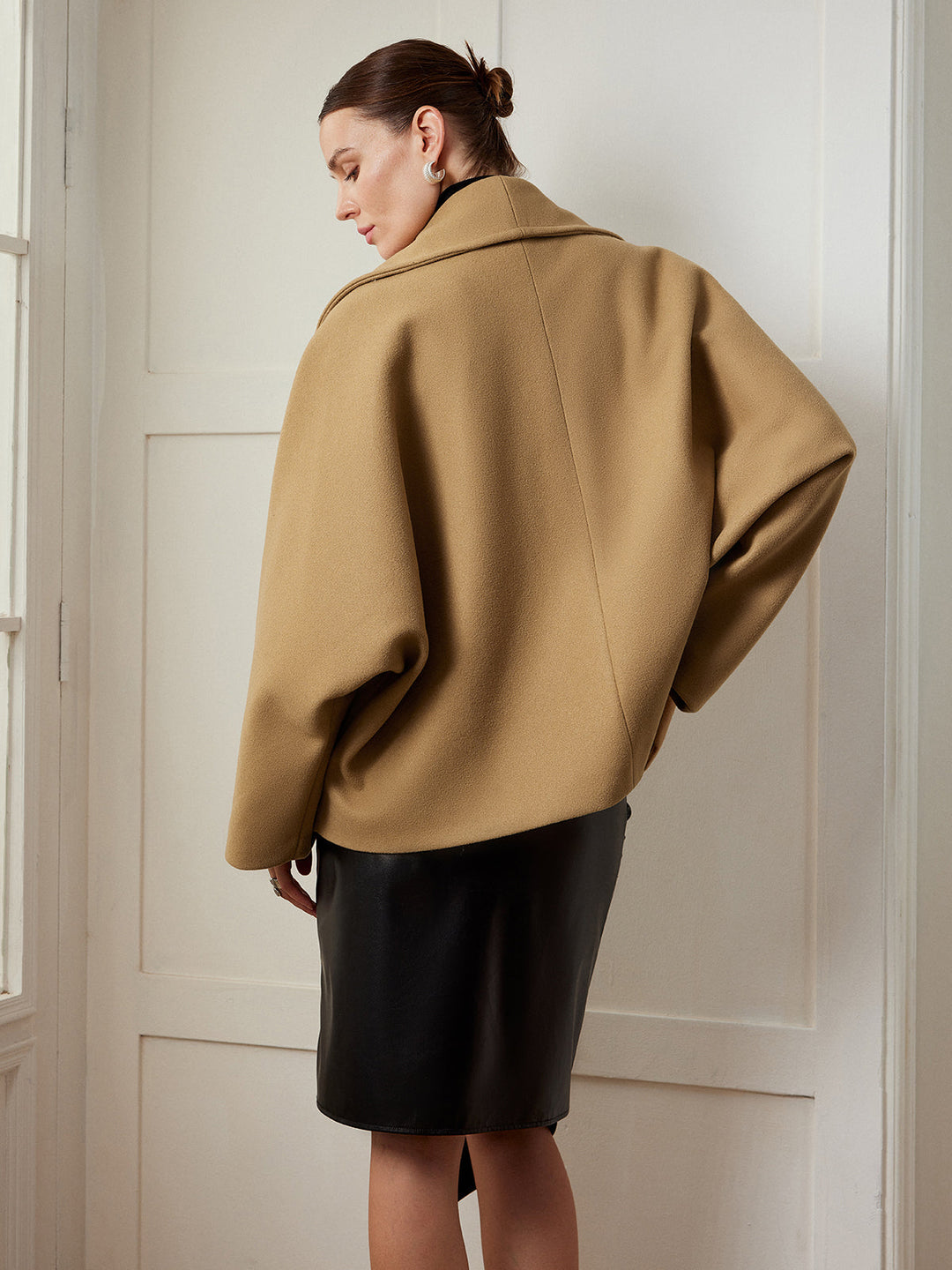 EB | Übergröße Herbstjacke mit Schalkragen