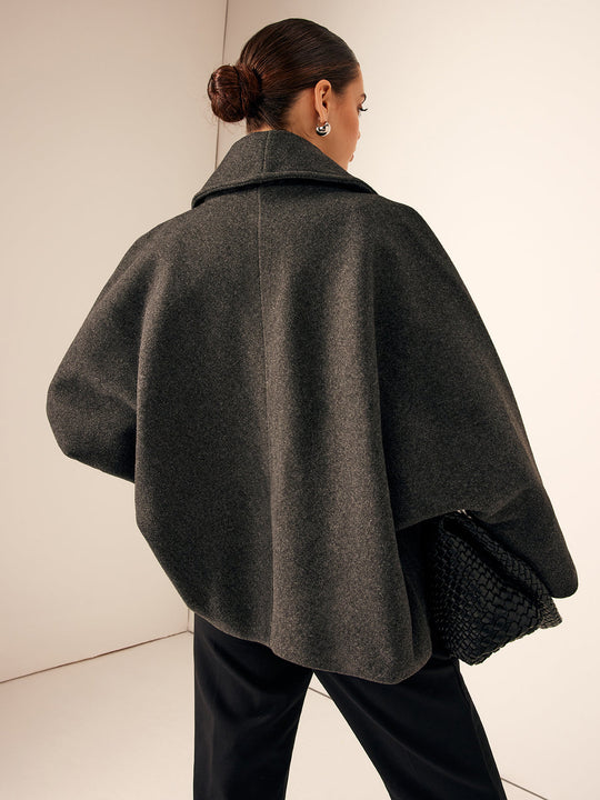 EB | Übergröße Herbstjacke mit Schalkragen