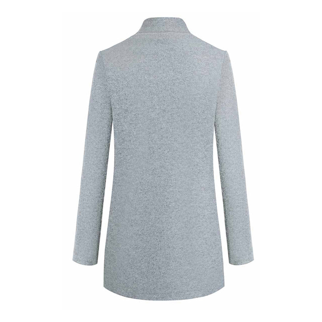 EB | Trenchcoat mit Schlanker Passform und Offener Front