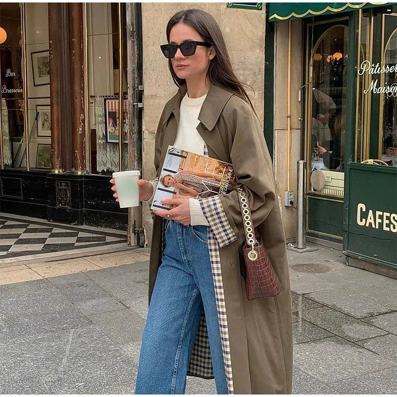 EB | Trenchcoats mit Knopfverschluss, Lang
