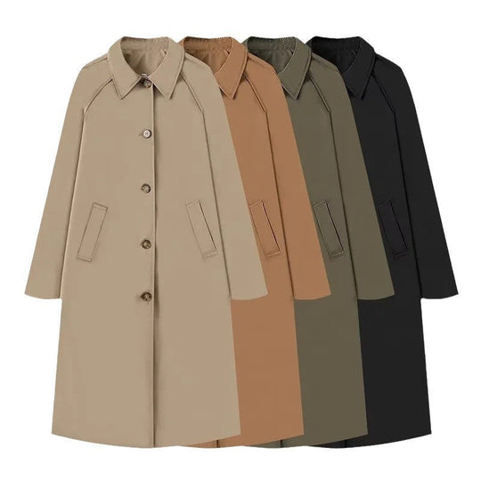 EB | Trenchcoats mit Knopfverschluss, Lang