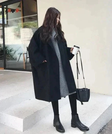 EB | Trenchcoats mit Übergröße Design, Lang