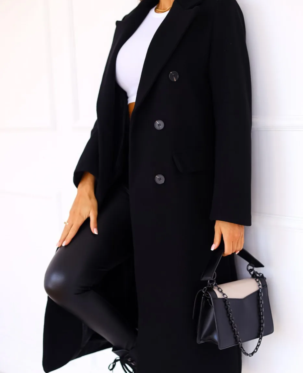 EB | Winterjacke Lang Gefüttert, Zeitloser Schnitt
