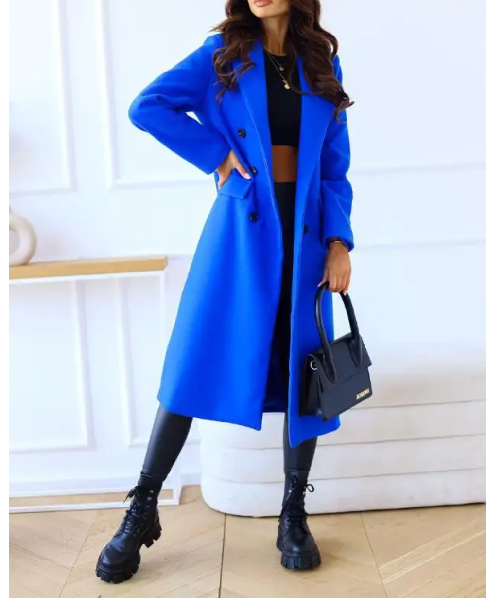 EB | Winterjacke Lang Gefüttert, Zeitloser Schnitt