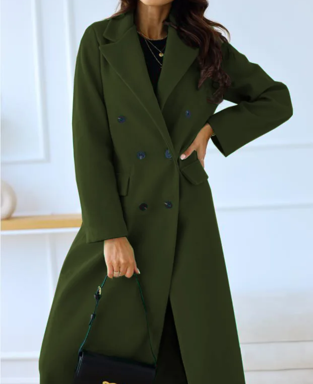 EB | Winterjacke Lang Gefüttert, Zeitloser Schnitt