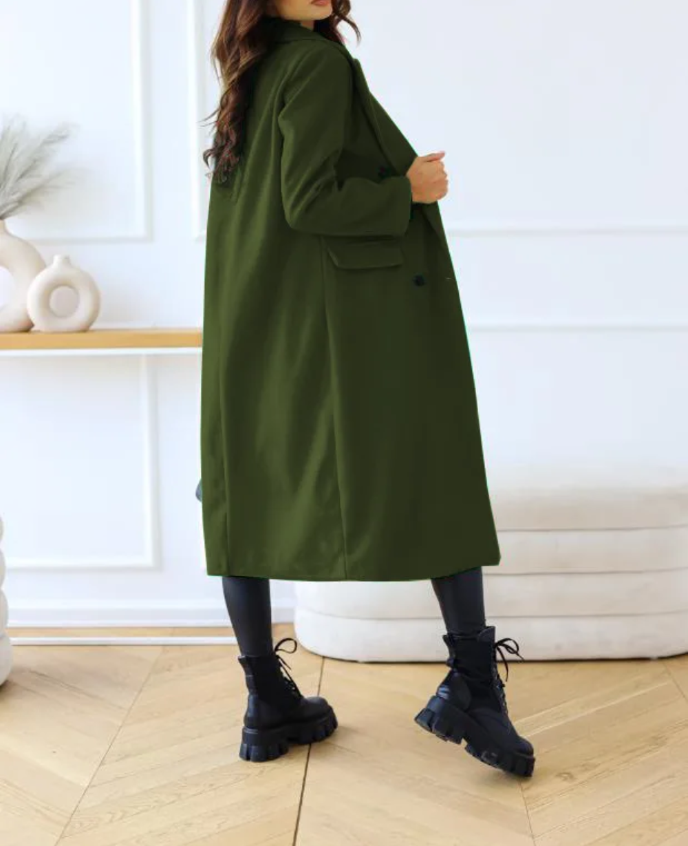 EB | Winterjacke Lang Gefüttert, Zeitloser Schnitt