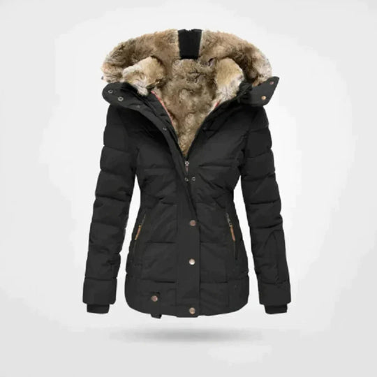 EB | Winterjacke Kurz Gefüttert, Taillierte Passform