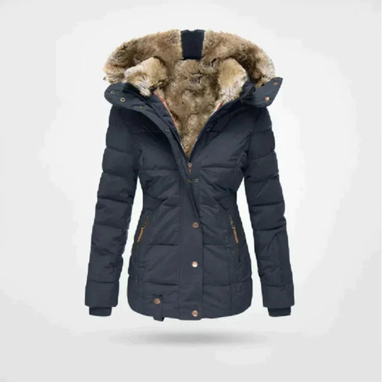 EB | Winterjacke Kurz Gefüttert, Taillierte Passform