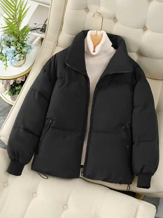 EB | Baumwolljacke Kurzstil mit Reißverschluss