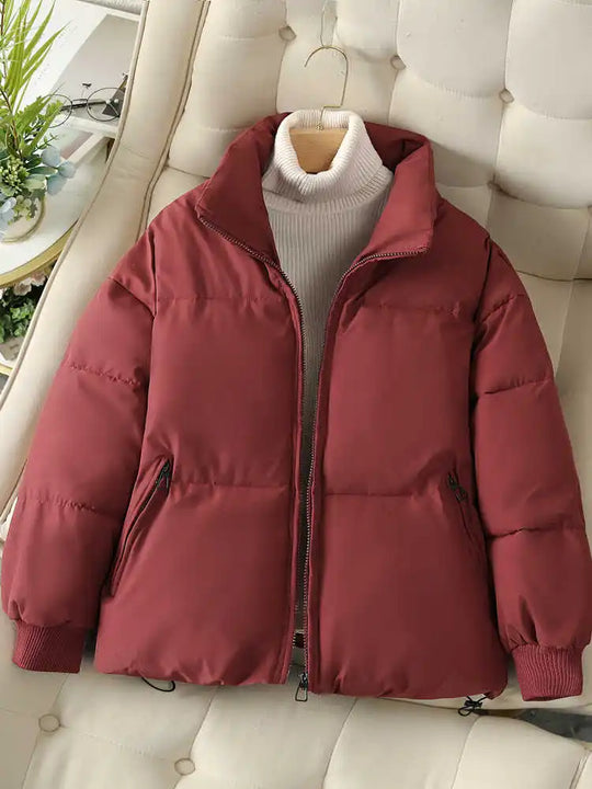 EB | Baumwolljacke Kurzstil mit Reißverschluss