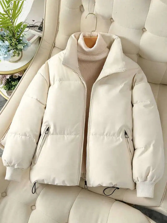 EB | Baumwolljacke Kurzstil mit Reißverschluss