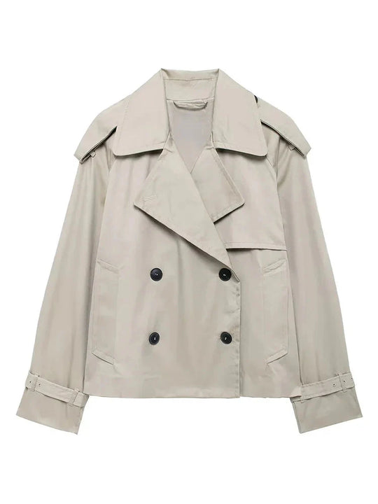 EB | Cropped Trenchcoat