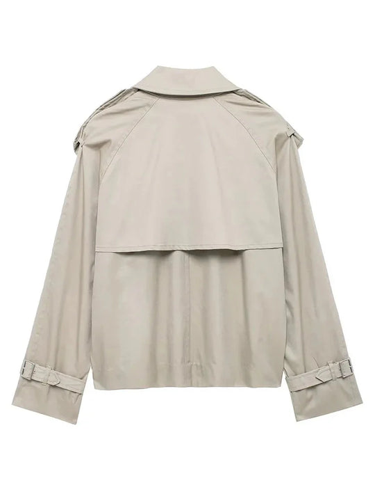 EB | Cropped Trenchcoat