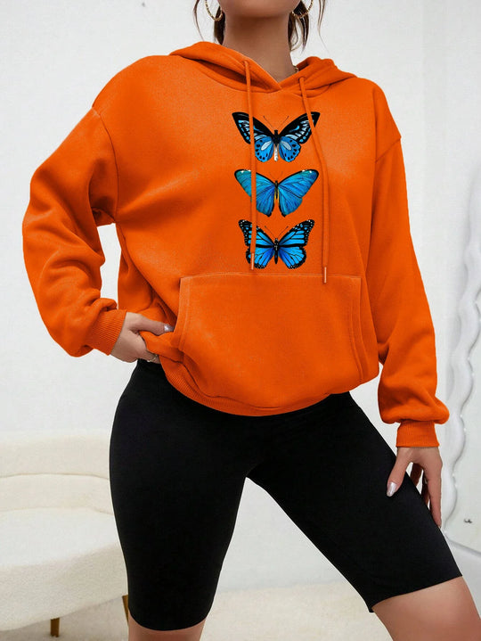 EB | Hoodie mit Schmetterlingsdesign