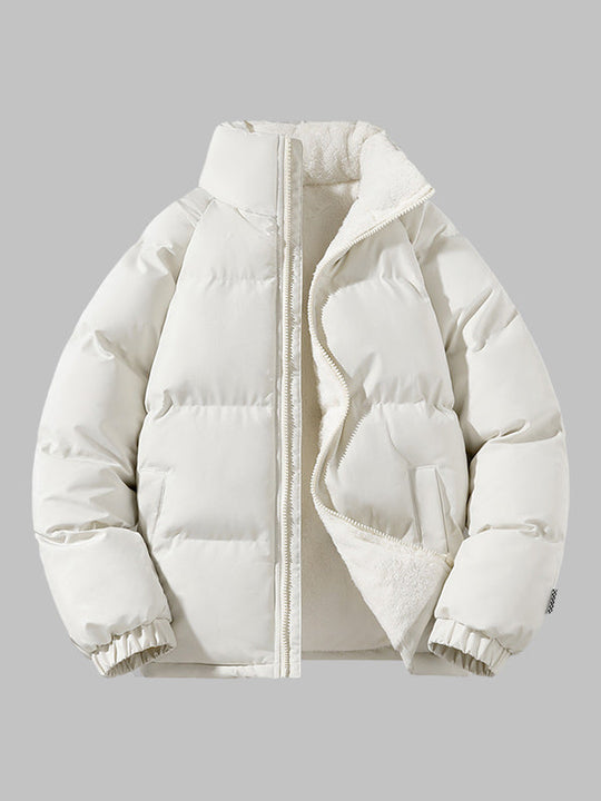 Herren Gefütterte Pufferjacke mit Warm & Leicht | EB