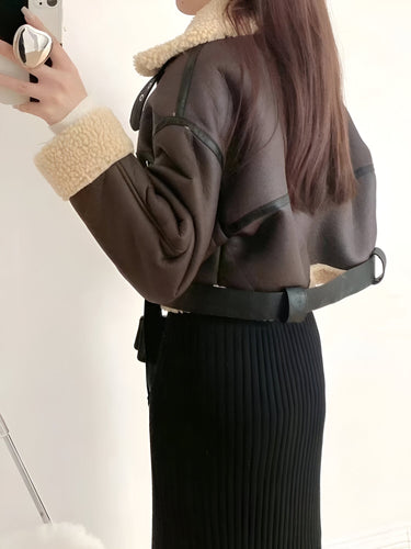 EB | Winterjacke Aus Kunstleder