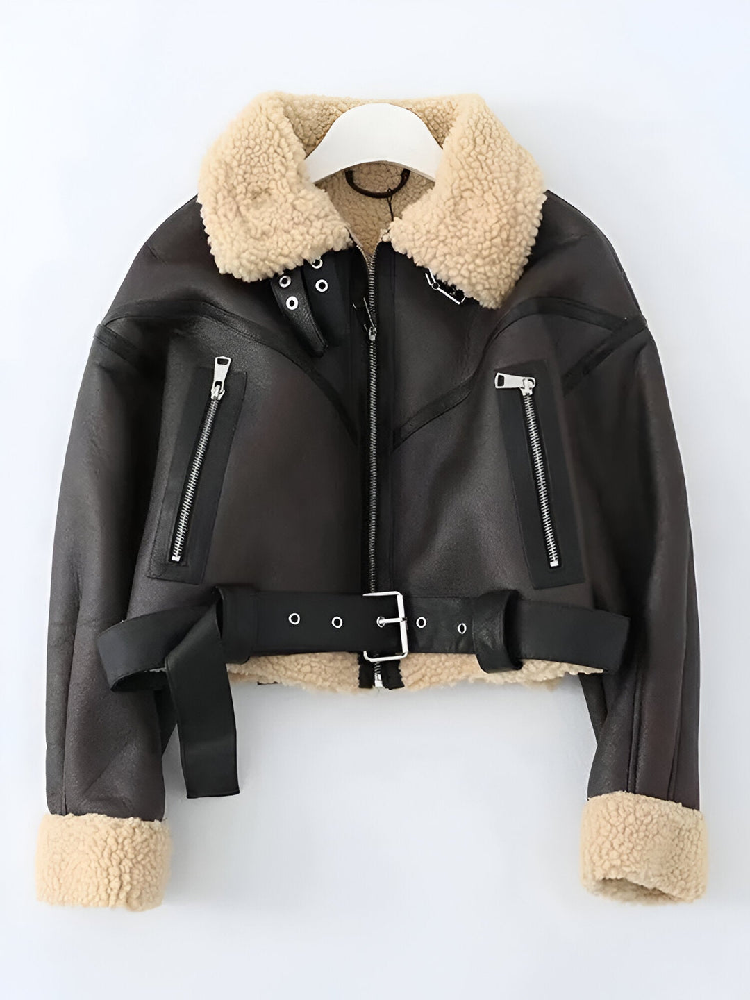 EB | Winterjacke Aus Kunstleder