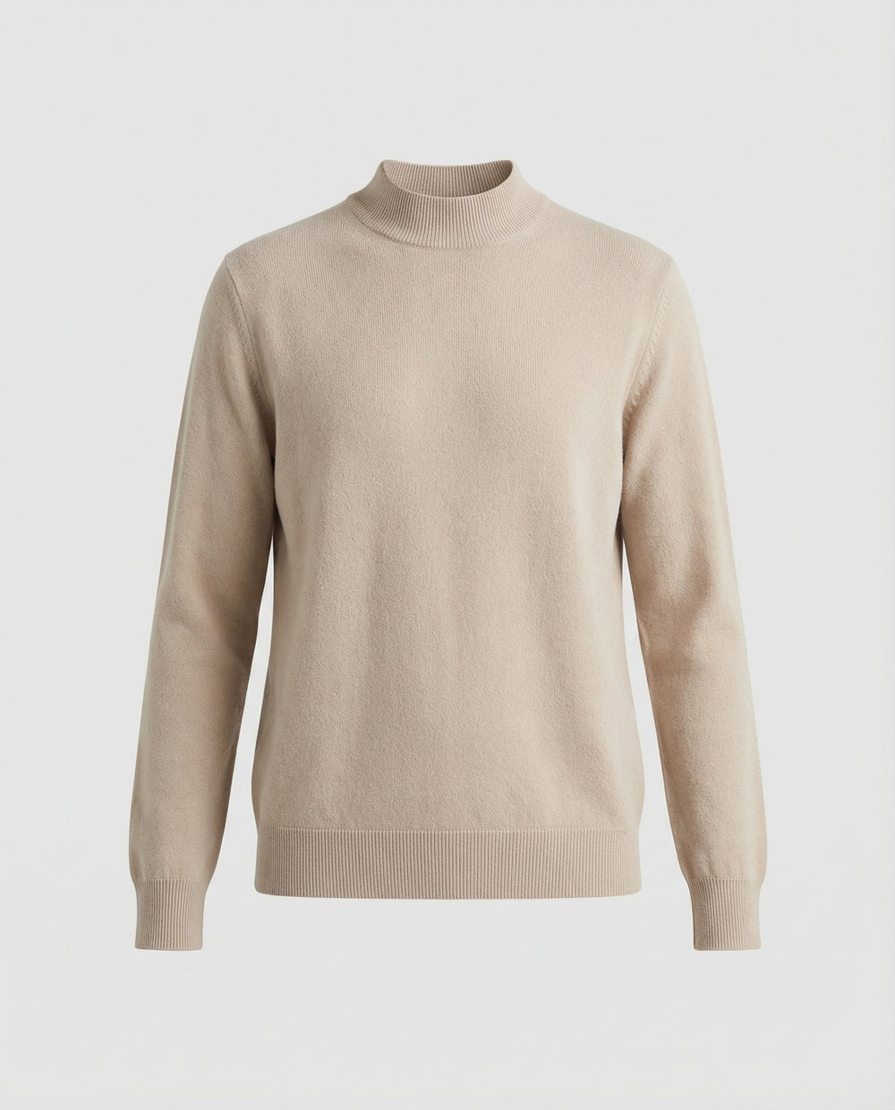 Feines Strickensemble mit Stehkragenpullover und komfortabler Elastikbundhose EB